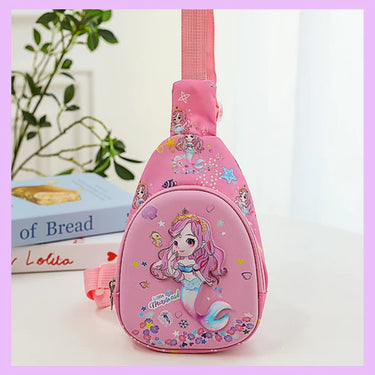 Mini Mermaid 3D Shell Kids Sling Bag